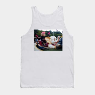 Drag having fun in the park Tank Top